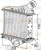 BEHR HELLA SERVICE 8ML 376 746-081 Intercooler, charger